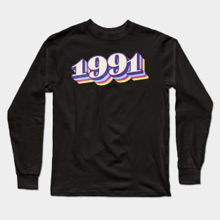 1991 Birthday Year Long Sleeve T-Shirt